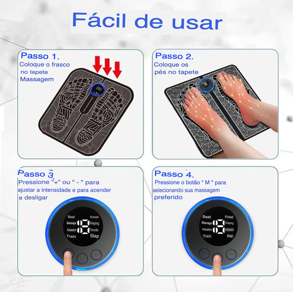 🦶🦵 Massageador de Pés Skintec®
